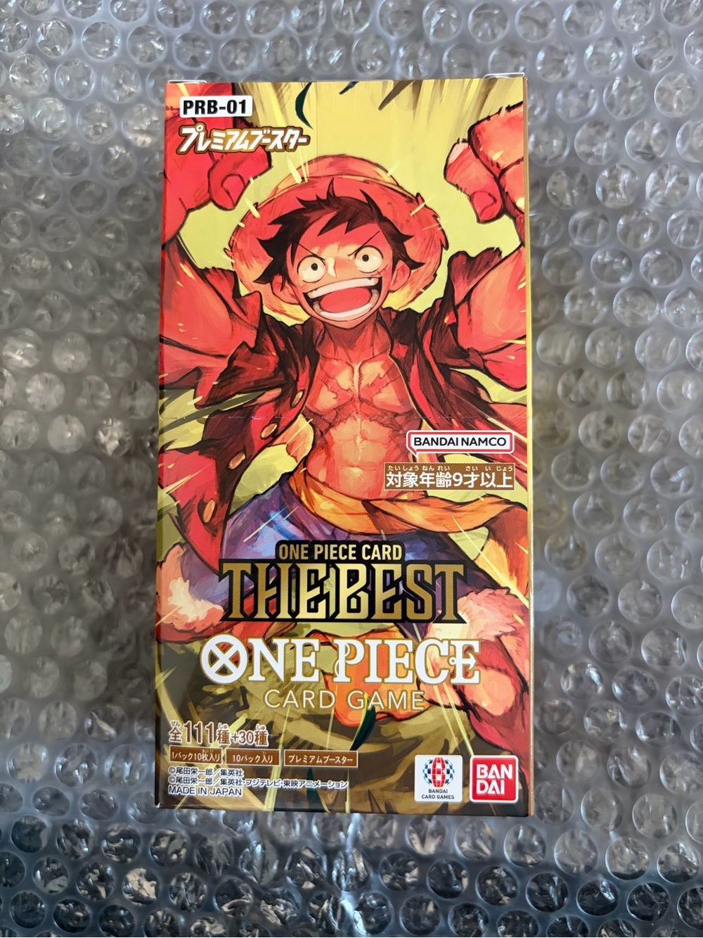 One Piece The Best Japanese Booster Box PRB-01